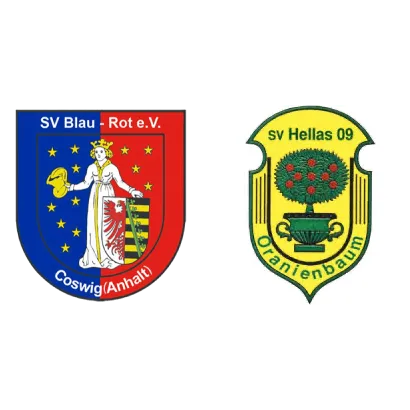 (D) SV Blau-Rot Coswig <span class="nowrap bold mx-1">3 : 3</span> SV Hellas 09 Oranienbaum