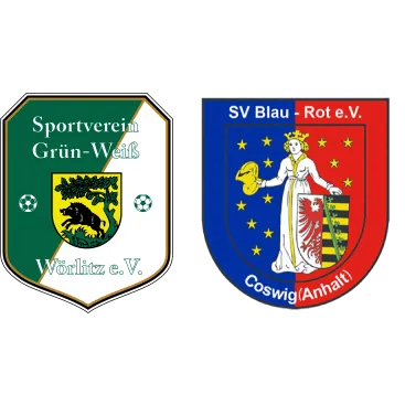 (D) SV Grün-Weiß Wörlitz <span class="nowrap bold mx-1">3 : 7</span> SV Blau-Rot Coswig