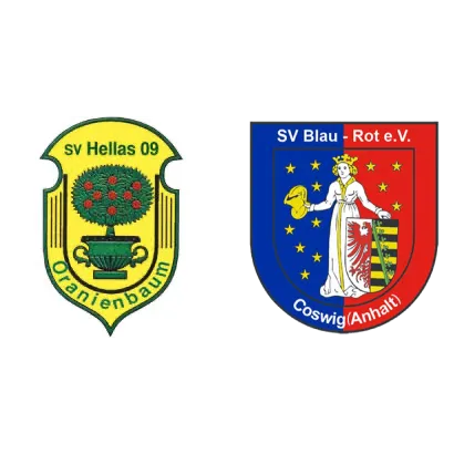 (D) SV Hellas 09 Oranienbaum <span class="nowrap bold mx-1">1 : 6</span> SV Blau-Rot Coswig