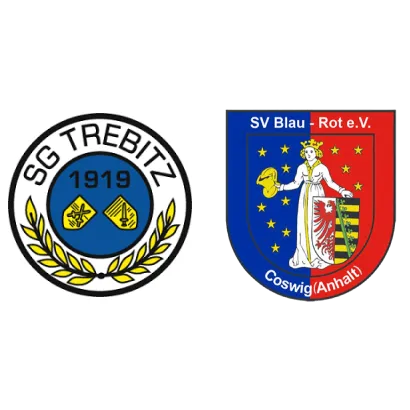 (E) SG Pretzsch/Trebitz <span class="nowrap bold mx-1">14 : 1</span> SV Blau-Rot Coswig