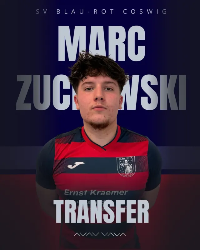 Marc Zuchowski verstärkt den SV Blau-Rot Coswig!