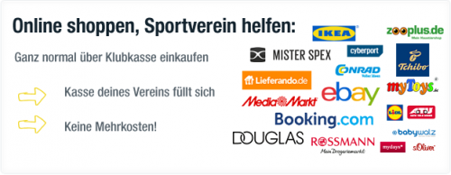 Unterstütze Deinen Sportverein