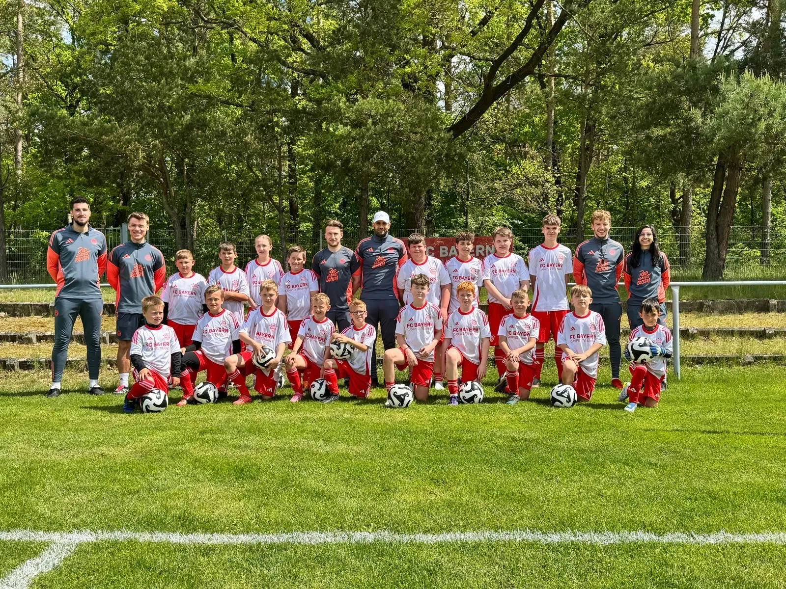 Fußballcamp mit dem FC Bayern München